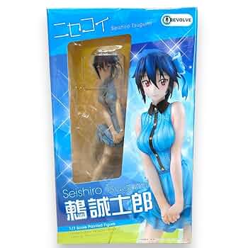 ニセコイ 鶫誠士郎 フィギュア リボルブ REVOLVE Amazon.co.jp: ニセコイ 鶫 誠士郎 1/7 差し替え 三つ編みver